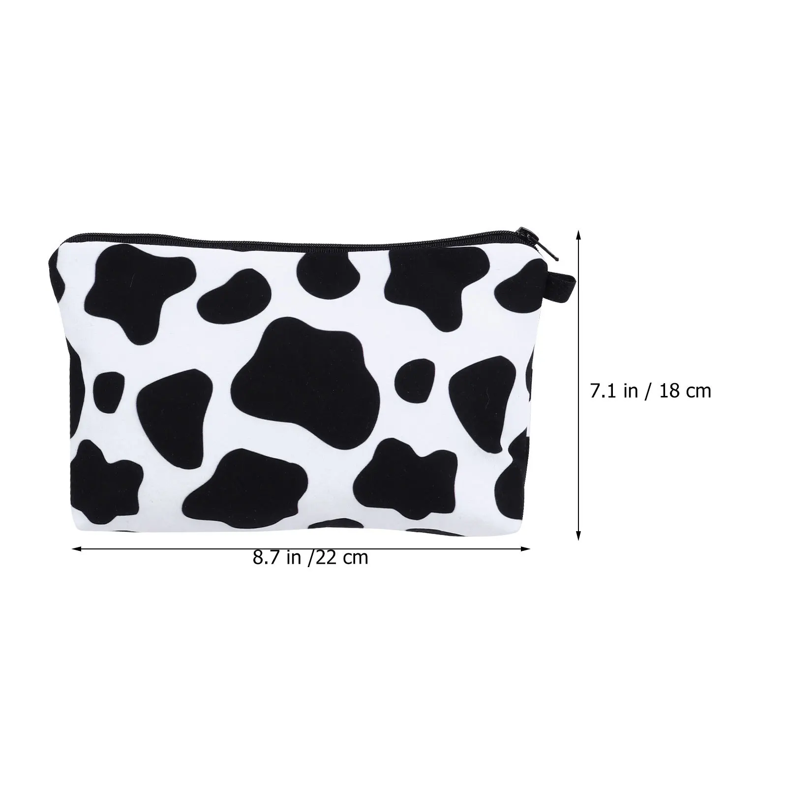 

1Pcs Portable Cow Pattern Bag Durable Makeup Pouch Travel Storage Toiletry Bag for Women Pouch