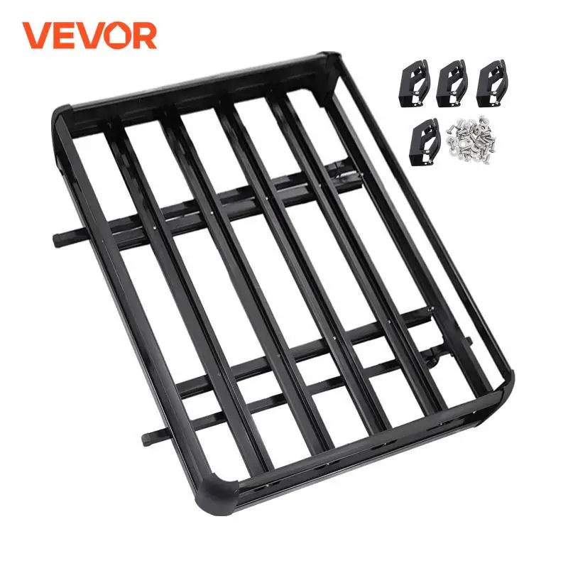 VEVOR Universal Car Roof Rack Load 100KG Luggage Cargo Tent Tamiya Cross Bars Ski Holder Bicycle Carrier Ball Trailer Camper Van