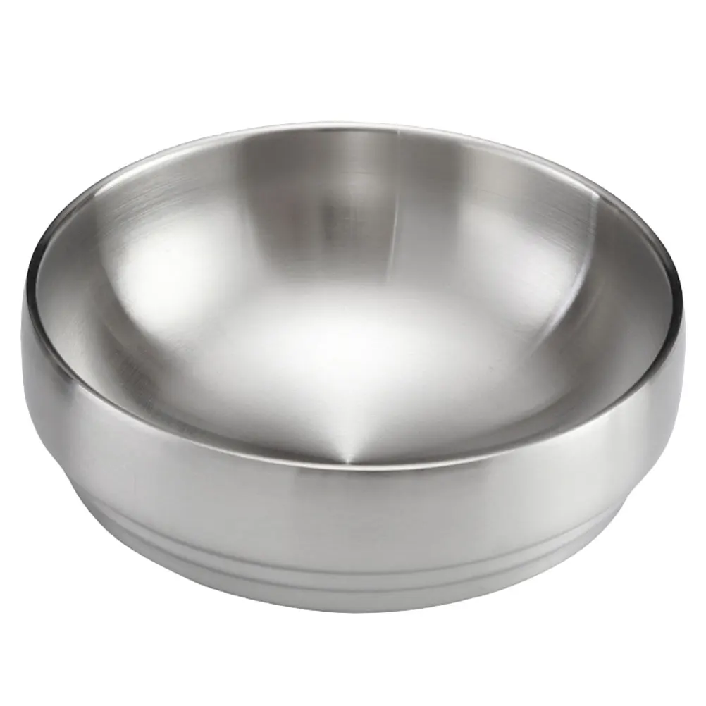 

Stainless Steel Cold Noodle Salad Kitchen Serving Bowl Reusable Food Bowl Household Daily Use Multi-Function Dish