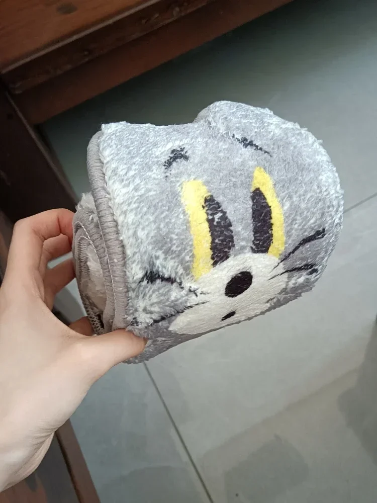 سجادة كرتونية مبطنة بشكل رائع ، توم وجيري ، غرفة نوم ، سلالم ، سرير ، ديكور ، عيد ميلاد ، هدية عيد الميلاد