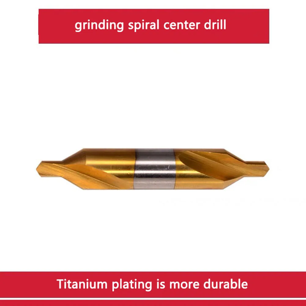 

HSS Center Drill Bit Combined Center Drills Type A And Type B 60 Degree Countersinks Angle Bit Metal Drill Bit HSS-titanize