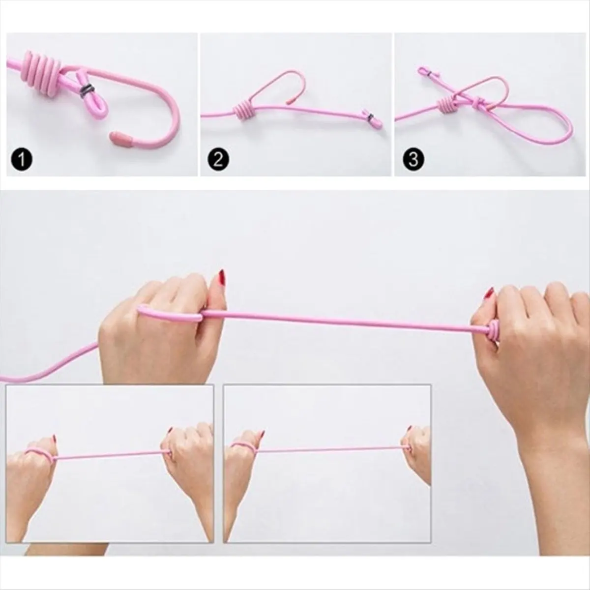 COFA A Retractable Clothes Drying Rack Rope with 12 Clips Portable Clothesline Clothing Line for Laundry Drying Line Camping