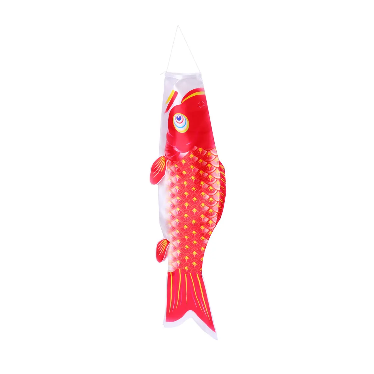 

3D Printed Carp Shape Flag Japanese Style Outdoor Party Decorative Banner Dragon Boat Festival Carp Streamer Photo Background