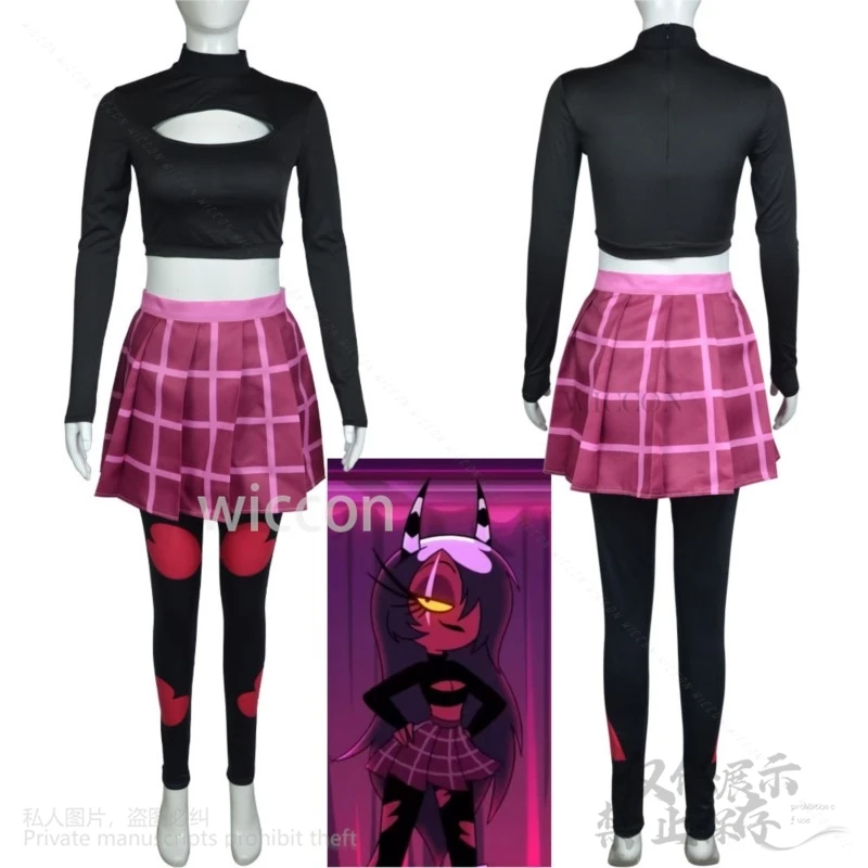 Anime Sallie May Cosplay Costumes pour femmes, perruques de dessin animé, ensemble de robe en Y, tenues Lolita, olympiques d'Halloween