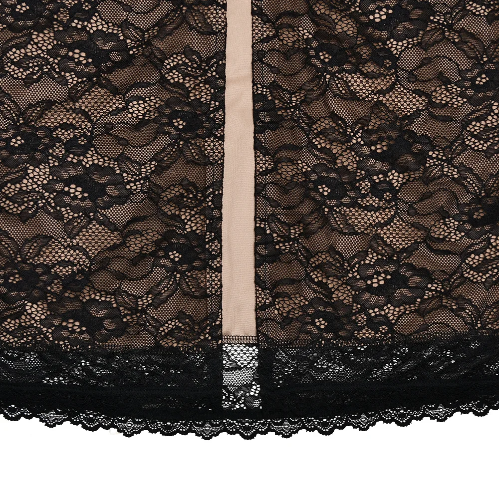 Women's Black Lace Strapless Mermaid Dress With Long Sleeve Shrug Elegant Slit Evening Party Dresses Autumn Red Female Clothing