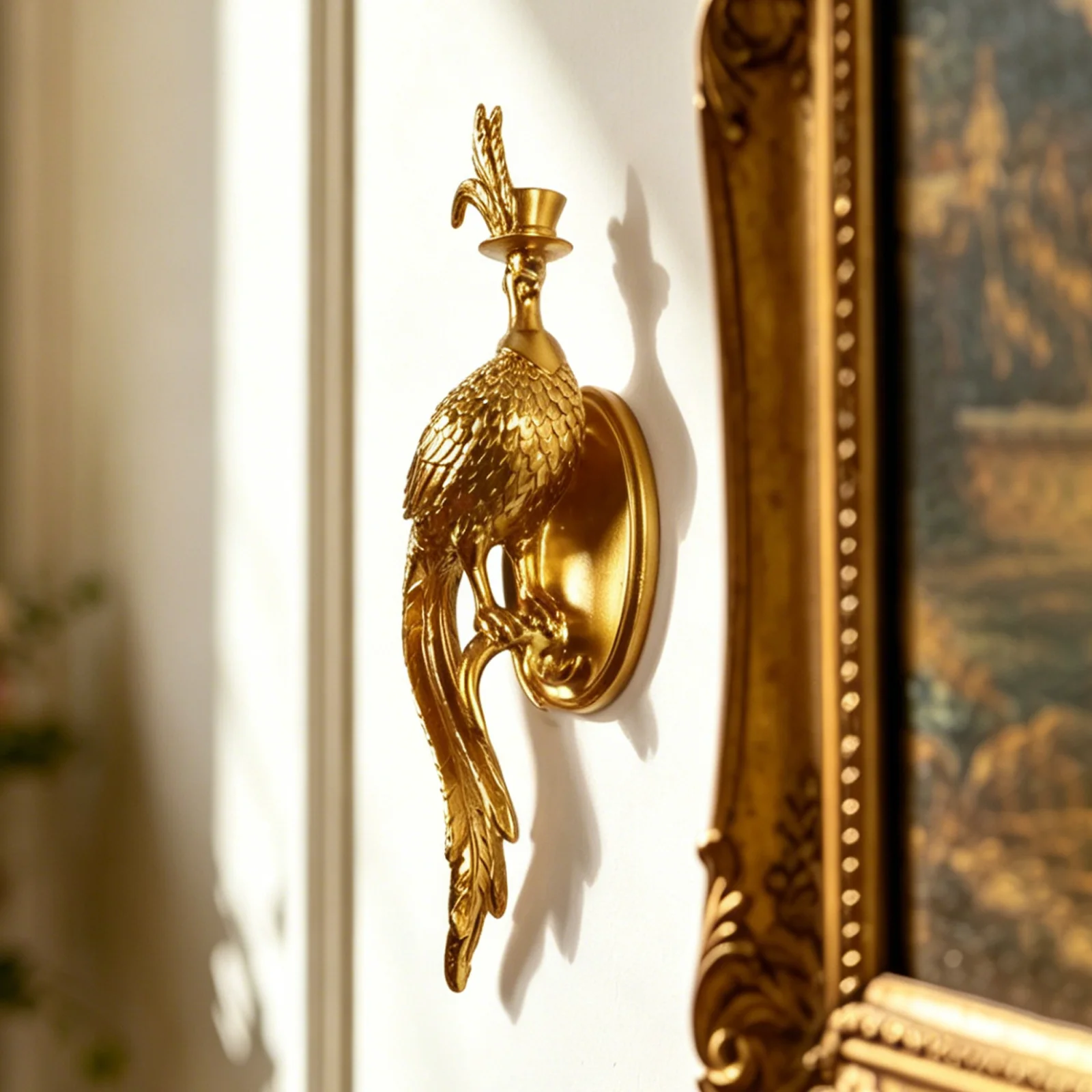 Golden Pheasant Bird Wall Deco - огляд і ціна Resin Art Sculptures