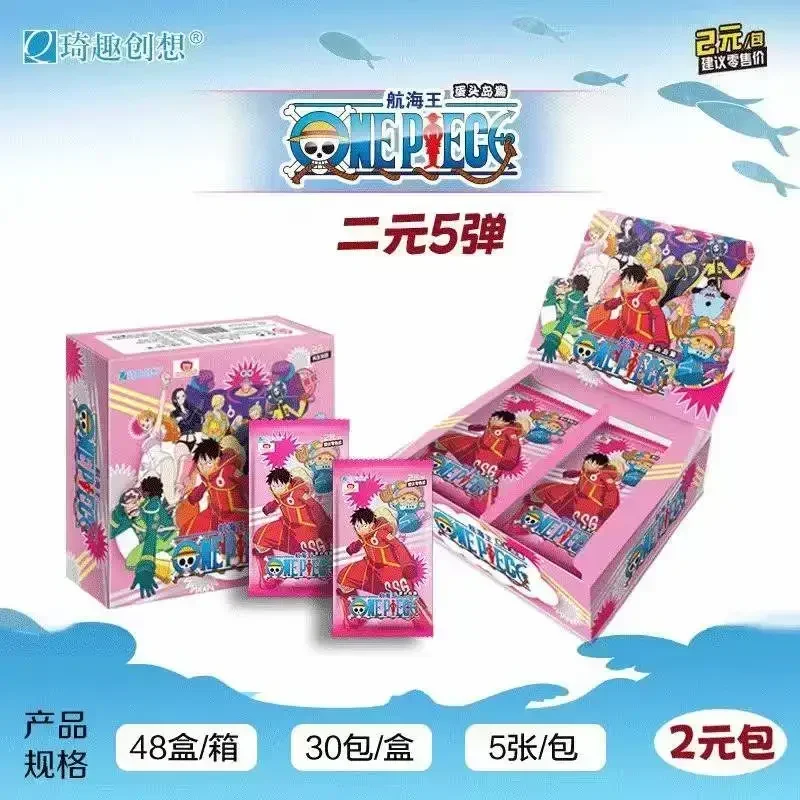 Genuine One Piece Card Egg Head Island Chapter Luffy Empress Nami Zoro Robin Anime Peripheral Collection Cards Toys Gifts