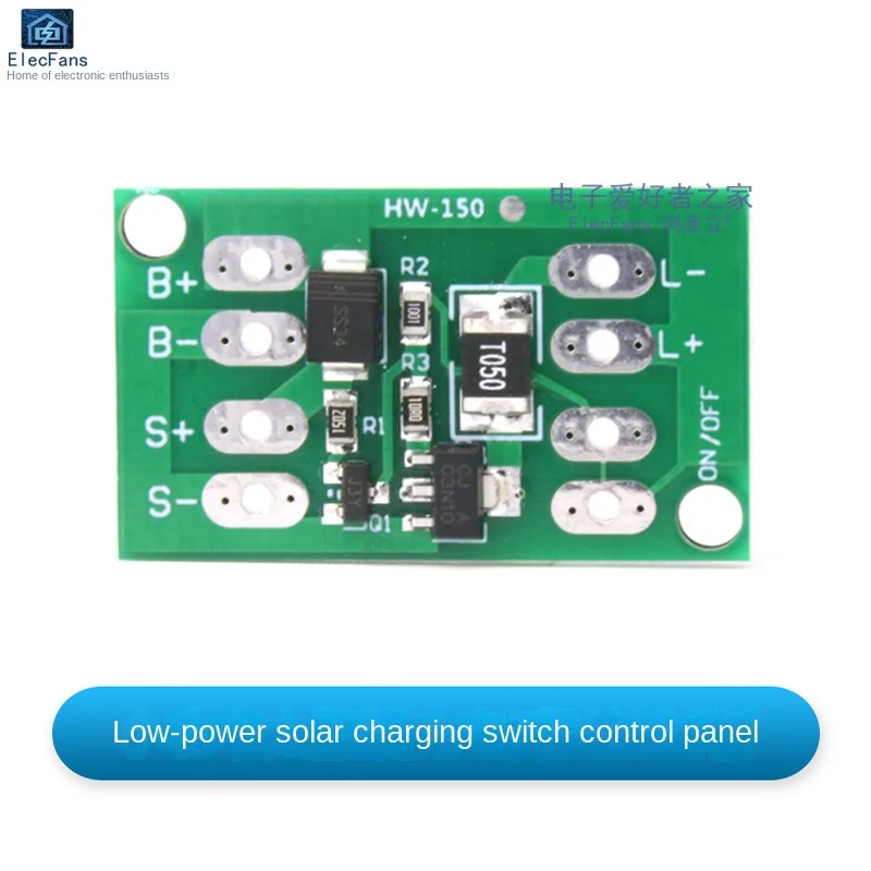 3.2V-3.7V-12V pannello solare universale controller per la generazione di energia ricarica modulo circuito interruttore lampione