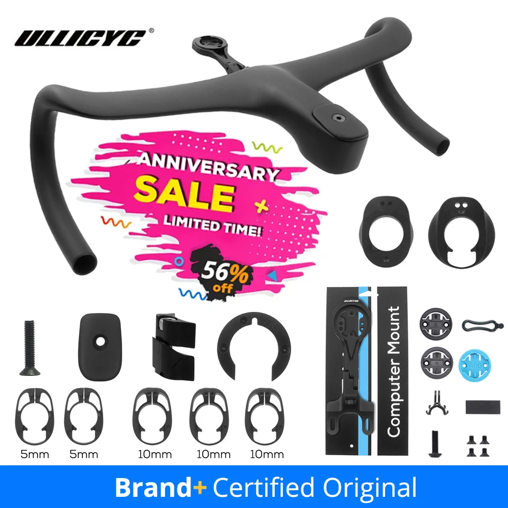 

T4 ULTRA шоссейный велосипед, полный внутренний кабель из углеродного волокна, встроенный велосипедный руль, кабина для 360-380 мм с проставками для крепления