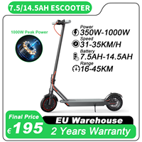 JUICEASE 350/1000W Electric Scooter 16/45 KM Range Electric Kick Scooter 8.5/10 Inch Tire Folding Scooter Warehouse in Europe