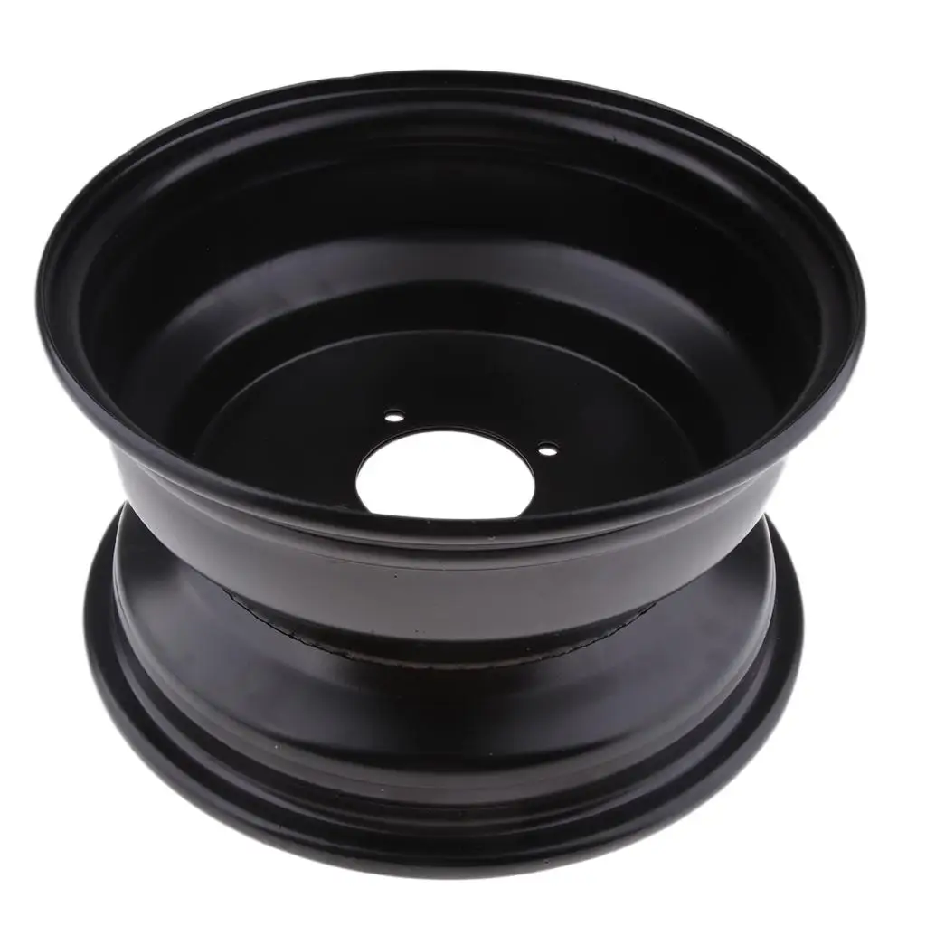Durable Metal Front Wheel Rim 4 Stud 90mm Hub 280mm X 156mm for ATV Buggy Quad Pit Bike Wheel Parts Replace