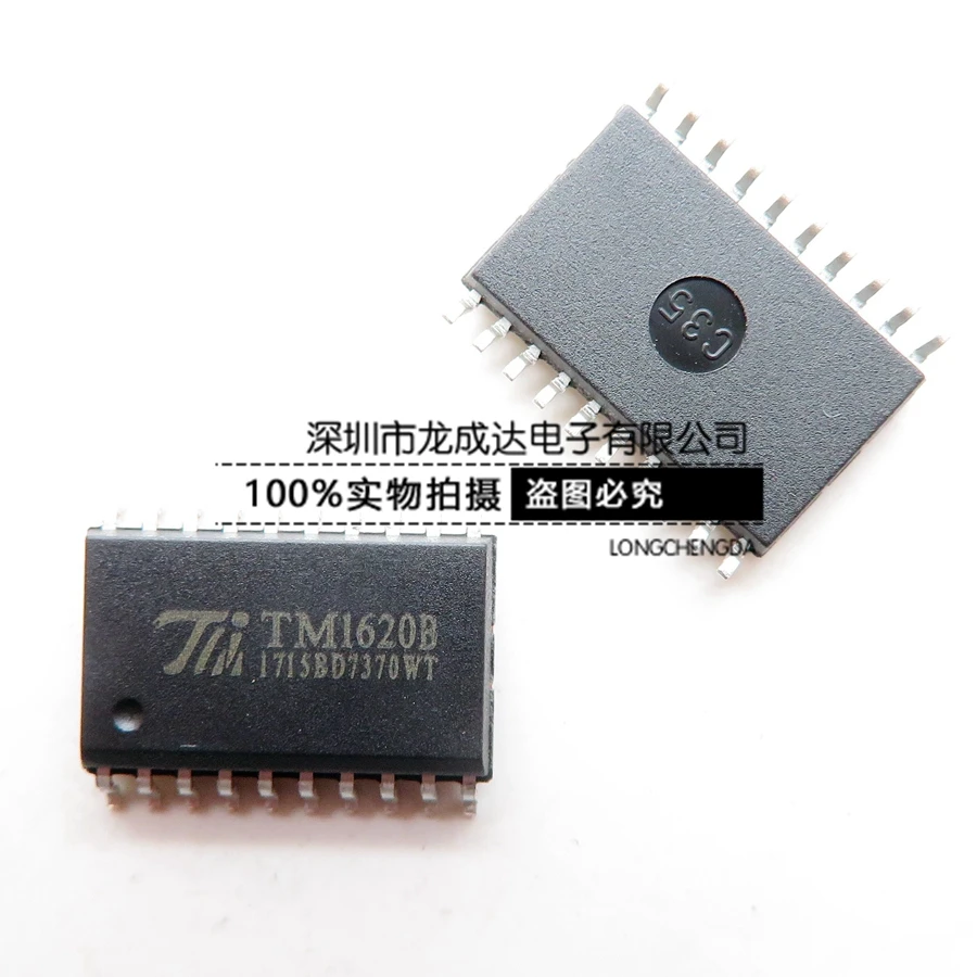 

30pcs original new TM1620B TM1620 LED drive nixie tube display drive IC SOP20 batch price