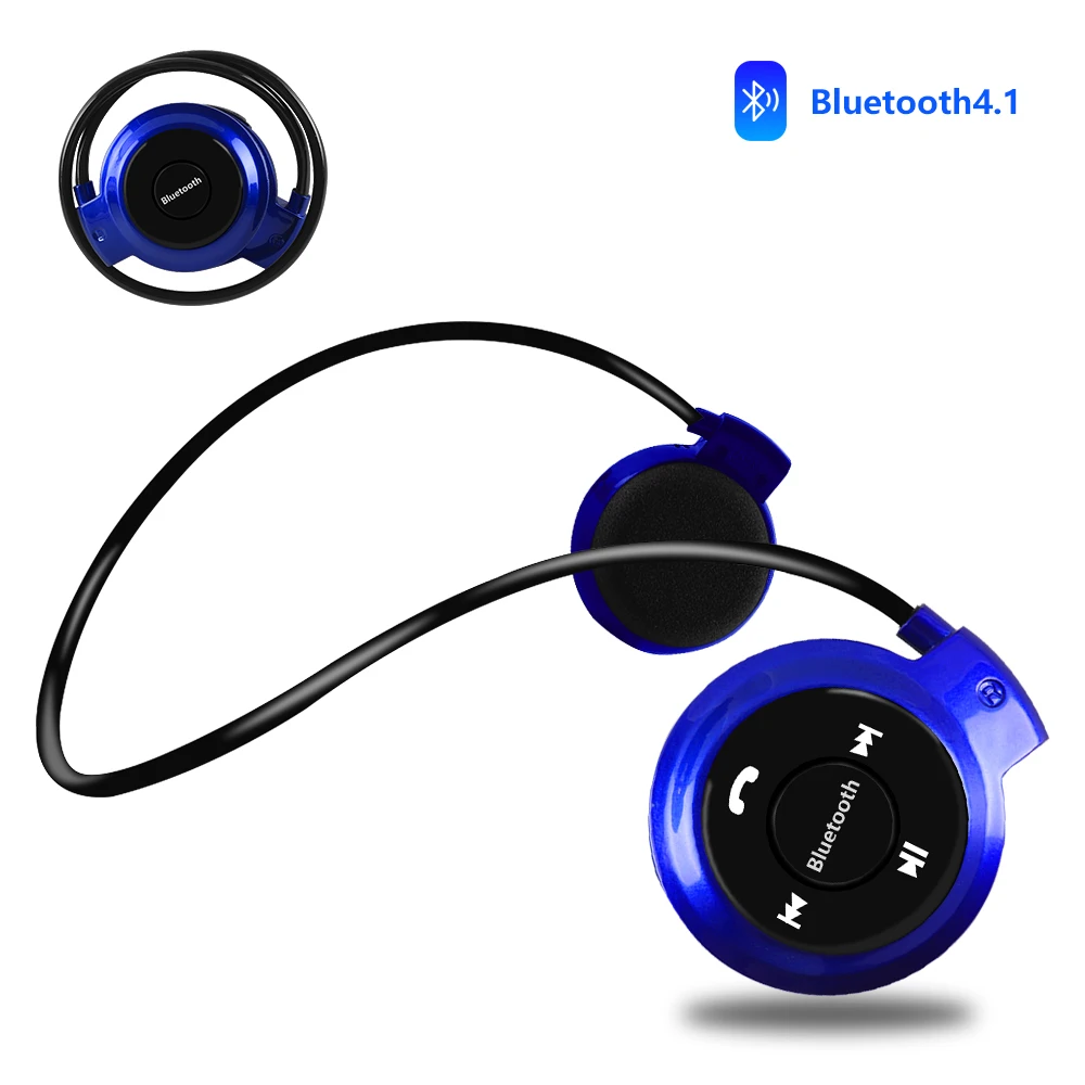 

CHYI Bluetooth 4.1 Headphones Wireless Mini Sport Music Stereo Earphones & Micro SD Card Slot FM Radio For iphone Android Laptop