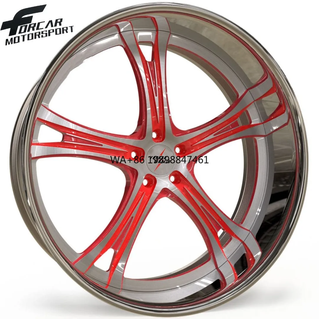

Aftermarket Aluminum Offroad Styles T6061 Milling Spokes Customized Forged Alloy Wheel Rims
