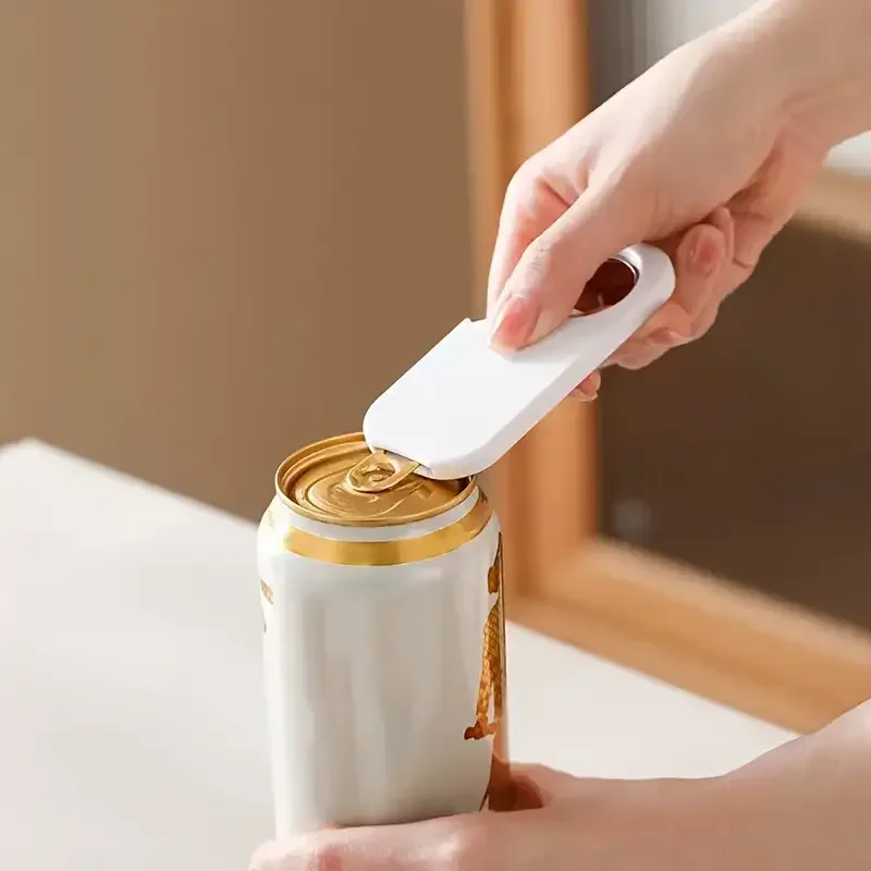 Stainless Steel 3-in-1 Magnetic Bottle And Can Opener Compact Portable Kitchen Tool for Beer Soda Beverages No Power Required