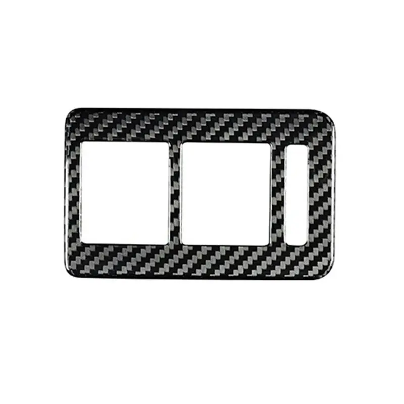 

A20K-Window Lift Control Panel Trim In Carbon Fiber For Ford Bronco 2021-2025- Accessories Including Window Switch Cover Frame