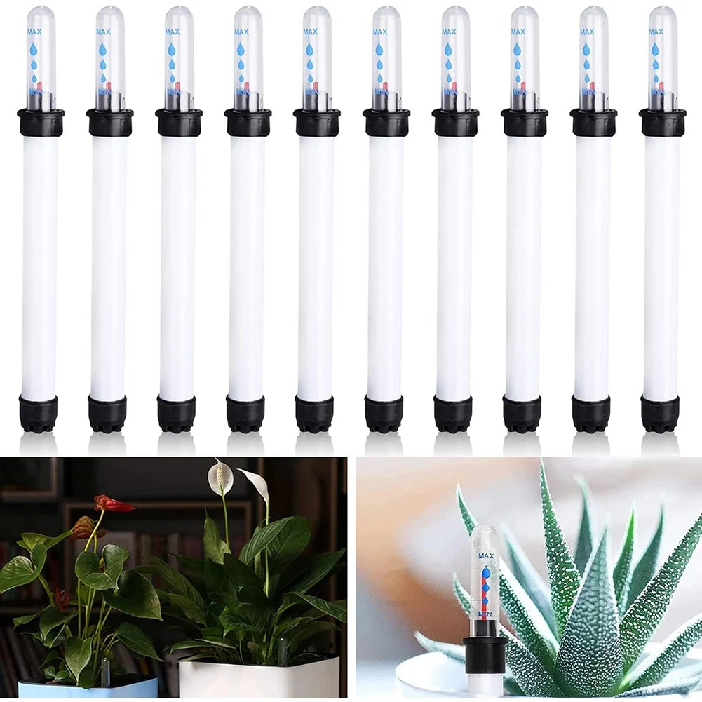 Paquete de 10 medidores de humedad del suelo, indicador de nivel de agua de plantas de 20 cm, indicador de nivel de agua, medidor de humedad del suelo, Sensor