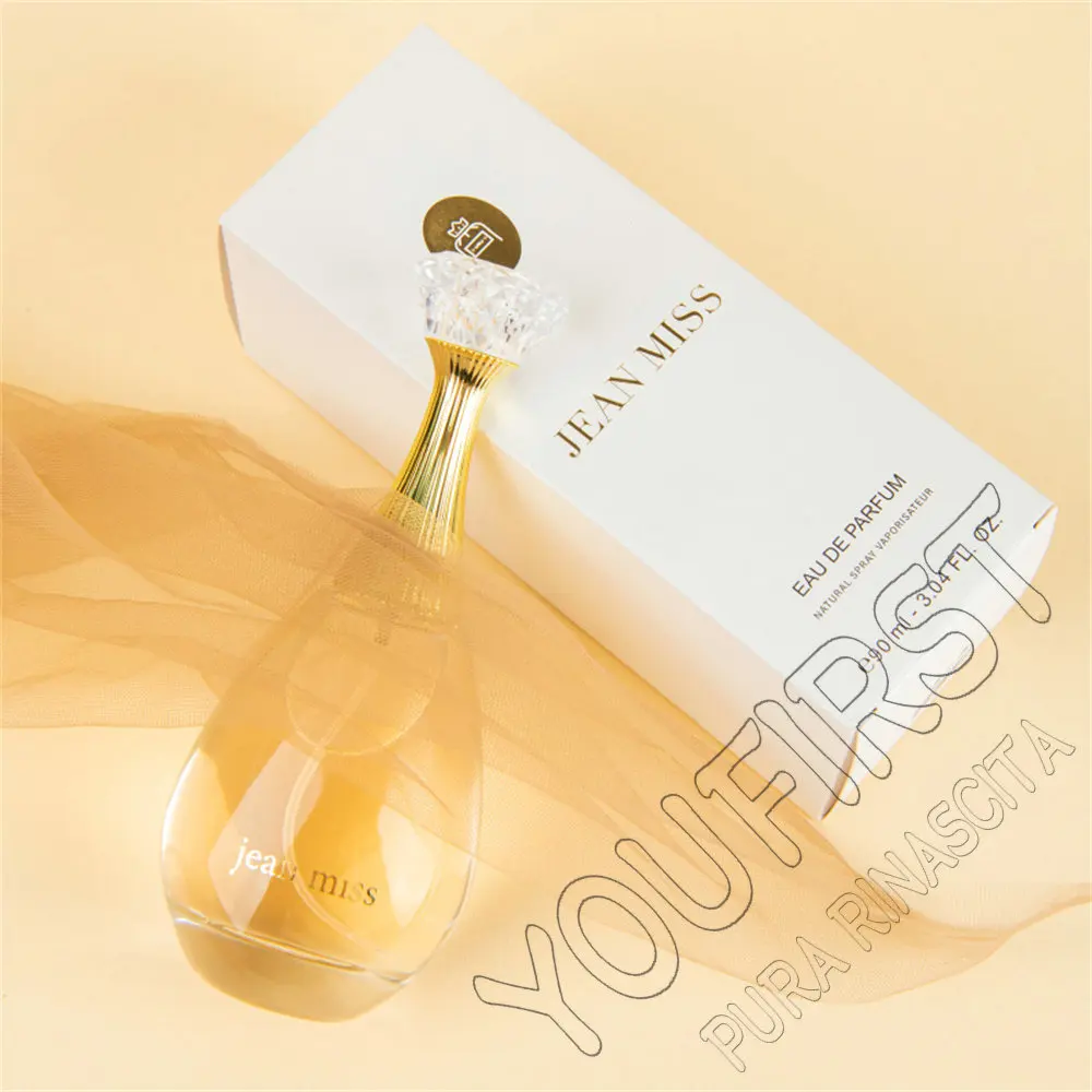 عطر نسائي ذو علامة تجارية خاصة 90 مل عطور نسائية طبيعية عطر يدوم طويلاً نادي دي نوي عطور دي موخير بخاخ برائحة الأزهار