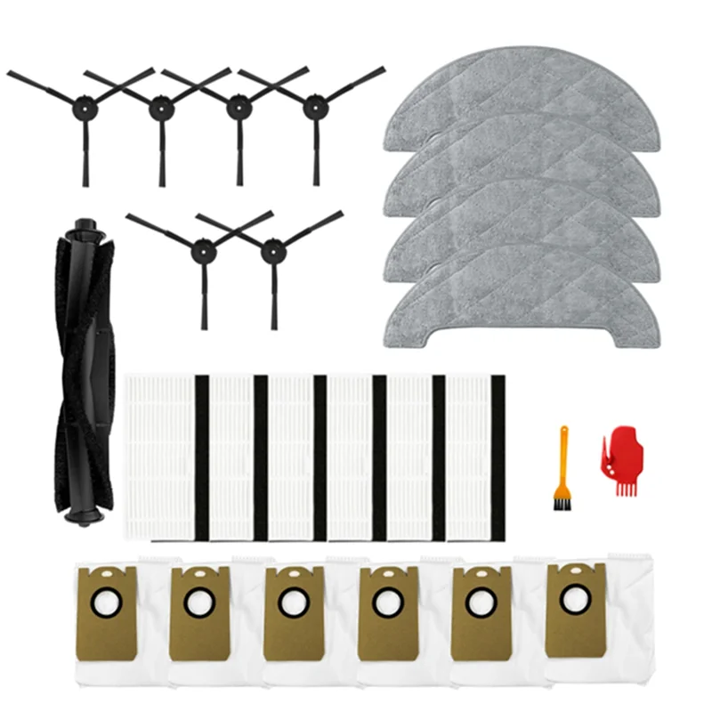 A62K For S9 Main Side Brush Hepa Filter Dust Bag Mop Cloths Robot Vacuum Cleaner Accessories Spare Parts Kits