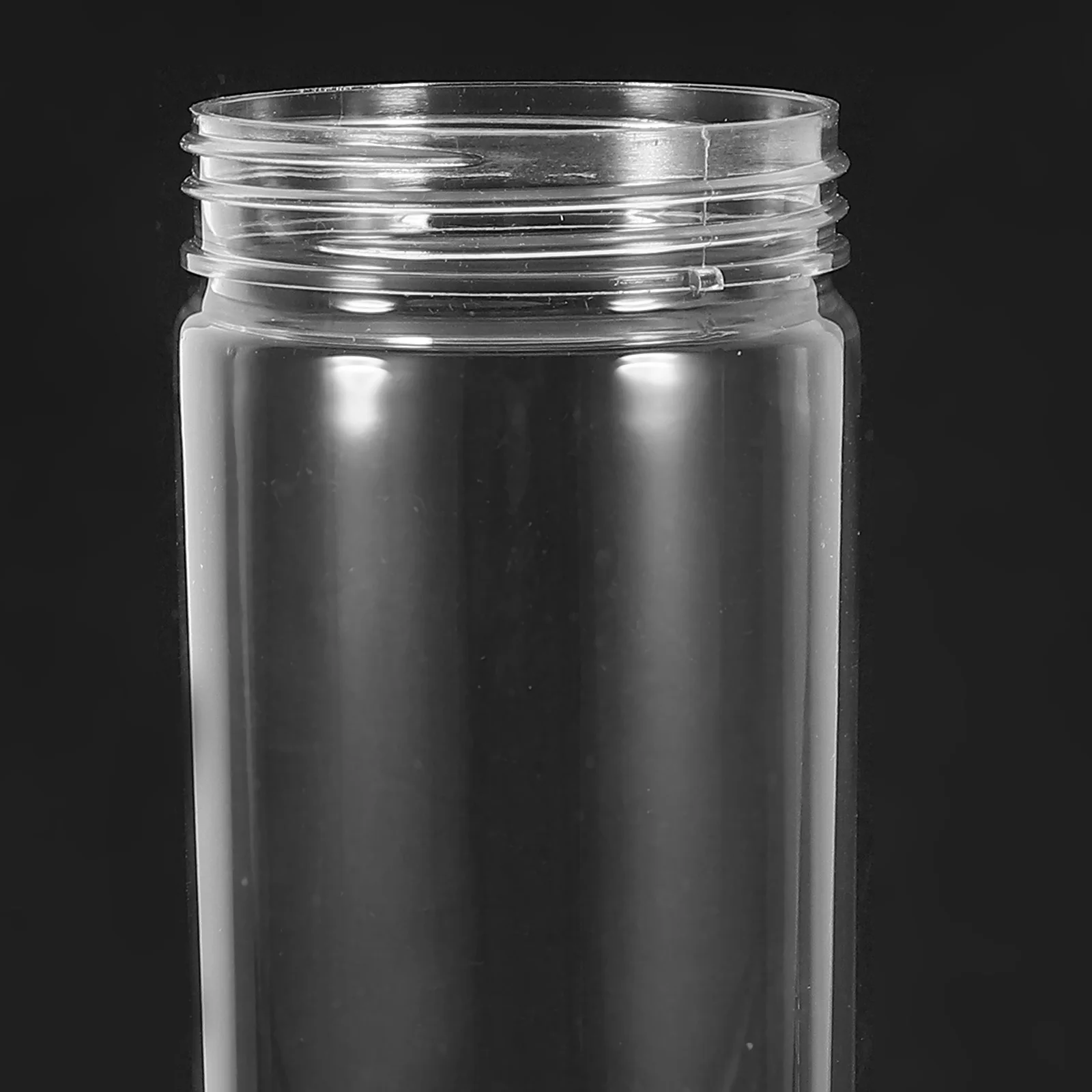 

3pcs 6 5x24 5cm 700ml Clear Plastic Jars Airtight Food Storage Containers Kitchen Canisters For Daily Use Large Capacity