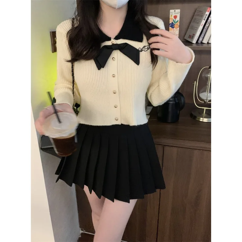

Vintage Basic Solid Knitted Mock Neck Women Sweater Autumn Winter Casual Slim Pullover Korean Style Simple Chic Top