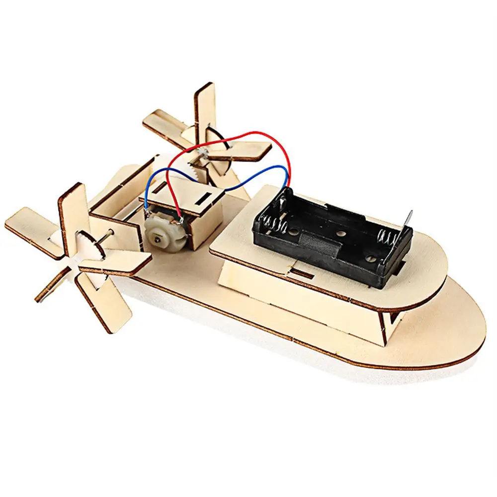 DIY School Projects Educational Kits Ship Yacht  Physics Learning STEM  Paddle Steamer Model