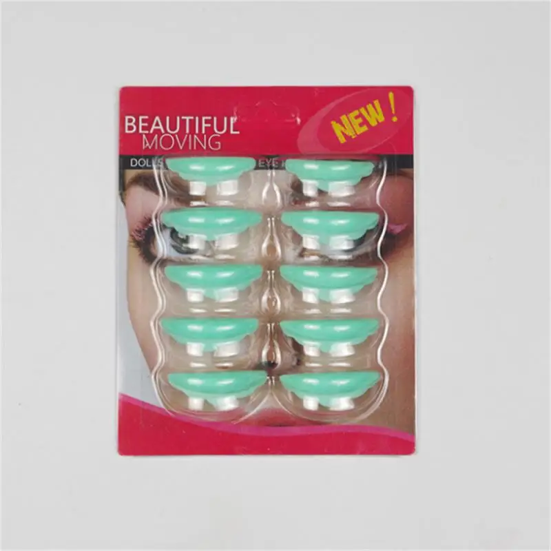 5 Pairs Of Curling Silicone Pad Set Y-shaped Grafted Eyelash Brush 3 Pairs Of Eye Black Silicone Pads Applicator Tool