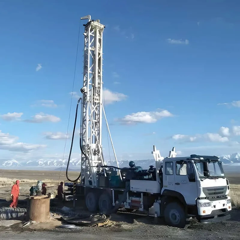 Premium Truck Mounted Rotary Table Water Well Drilling Rig Optimized For Fast Agriculture Borehole Drilling Machinery