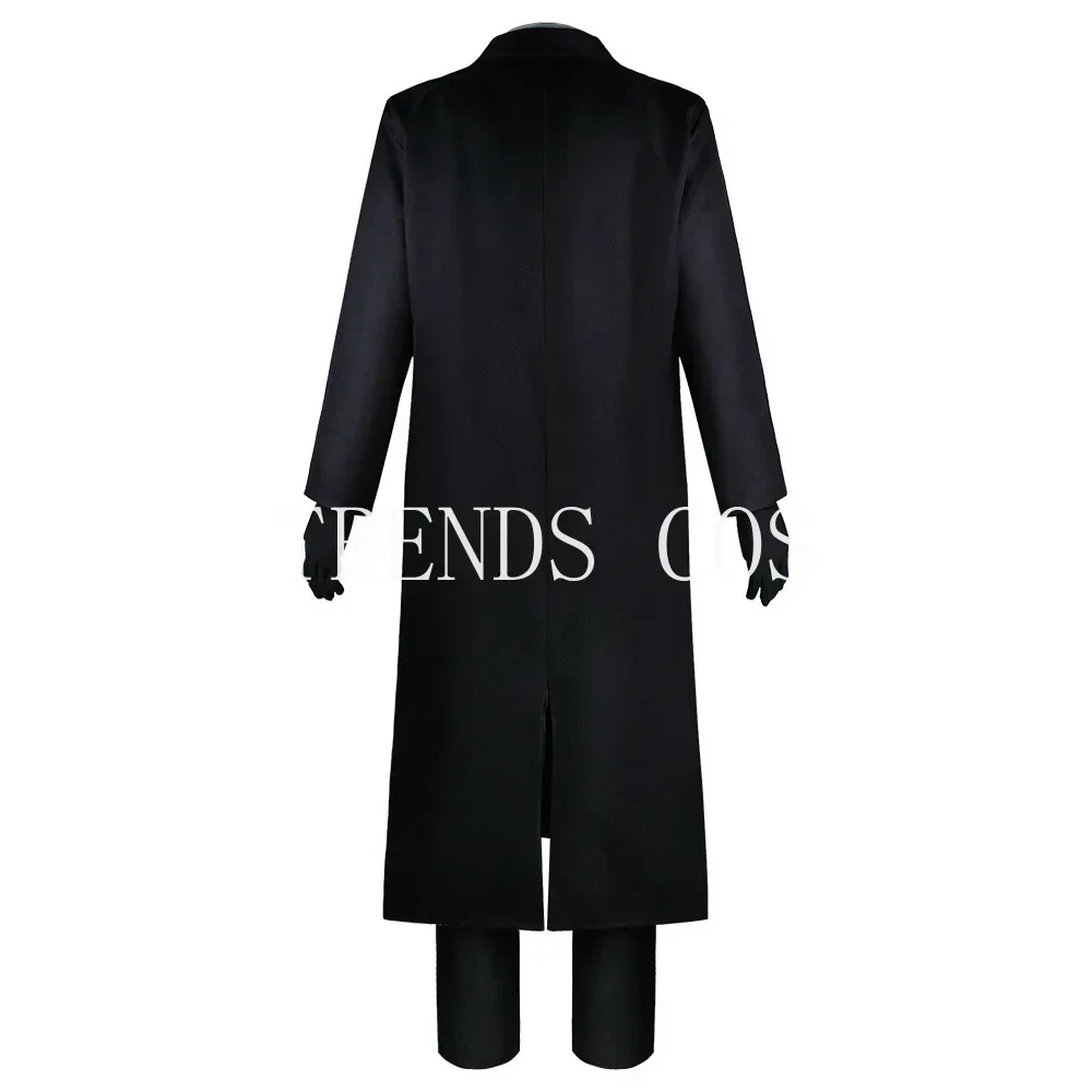 Dazai Osamu Cosplay Costume, Tenues pour Anime Comic Con, Ensemble Complet Noir, Manteau Anime