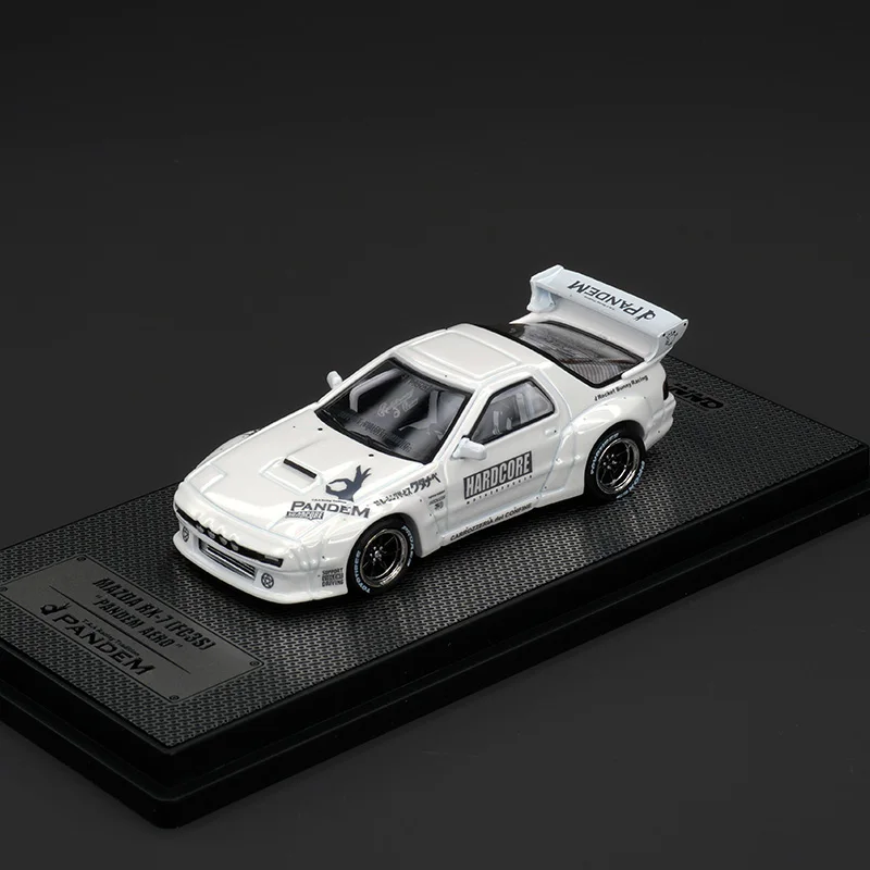 INNO en Stock 1:64 MAZDA RX7 FC3S PANDEM AERO Kit de carrosserie large moulé sous pression Diorama modèle de voiture Collection jouets miniatures