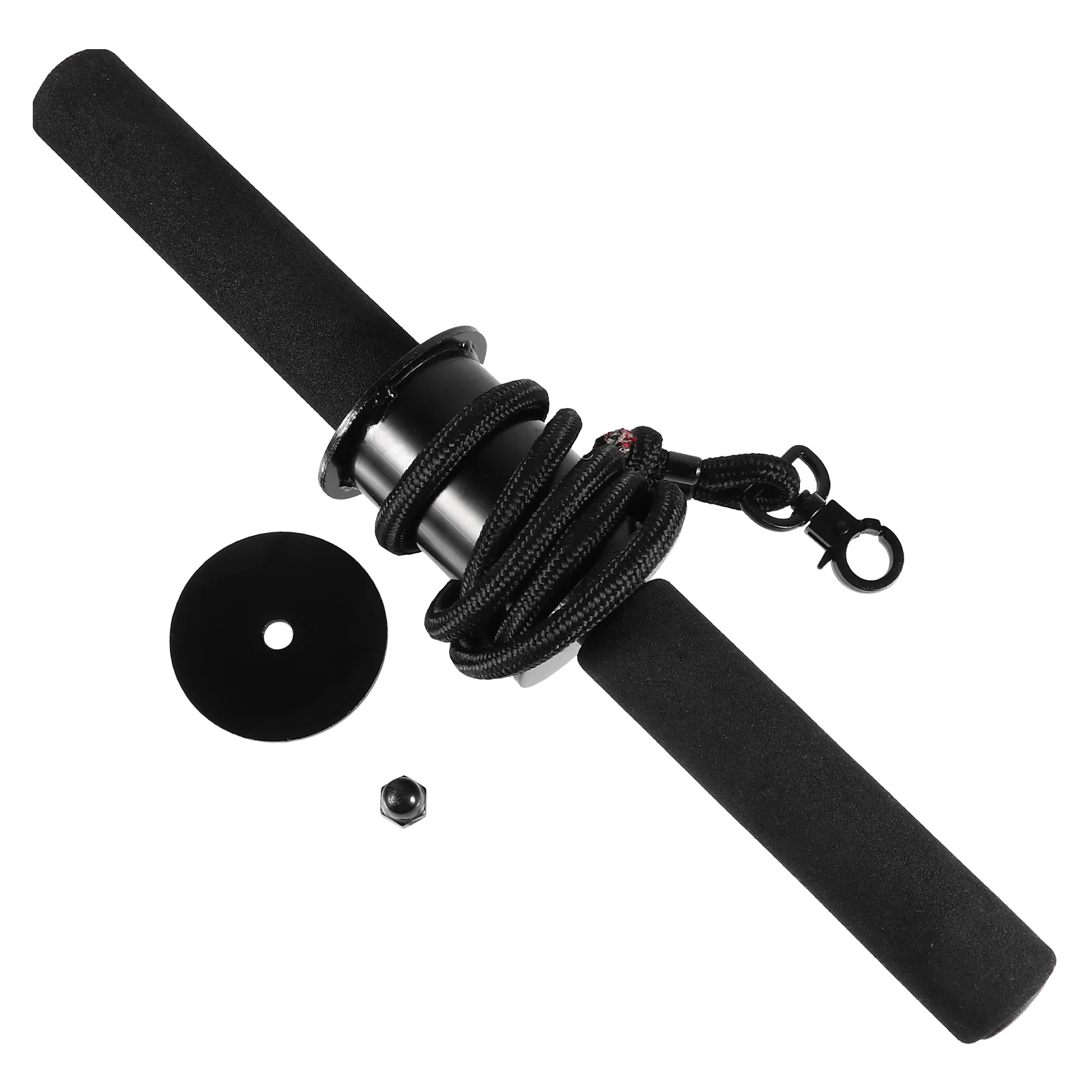 

1Pcs Forearm Trainer with Sponge Handle Safe Steel Construction Fitness Tool for Wrist and Arm Strength Building
