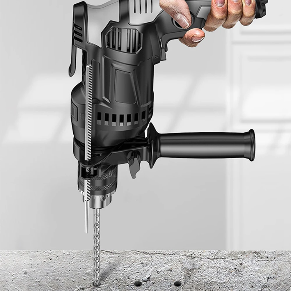 مجموعة لقم مثقاب SDS Plus مكونة من 7 قطع، لقمة مثقاب خرسانية 110 مم (قطر 4، 5، 6، 7، 8، 10,12 مم)، لقمة مثقاب مطرقة مع 4 حواف قطع #6