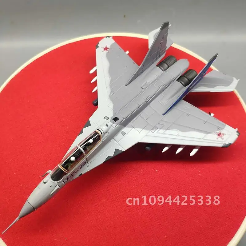 MIG35 Fighter Model 1/100 Scale Russia Fulcrum MIG-35 aircraft airplane fighter model children toys for display show collections