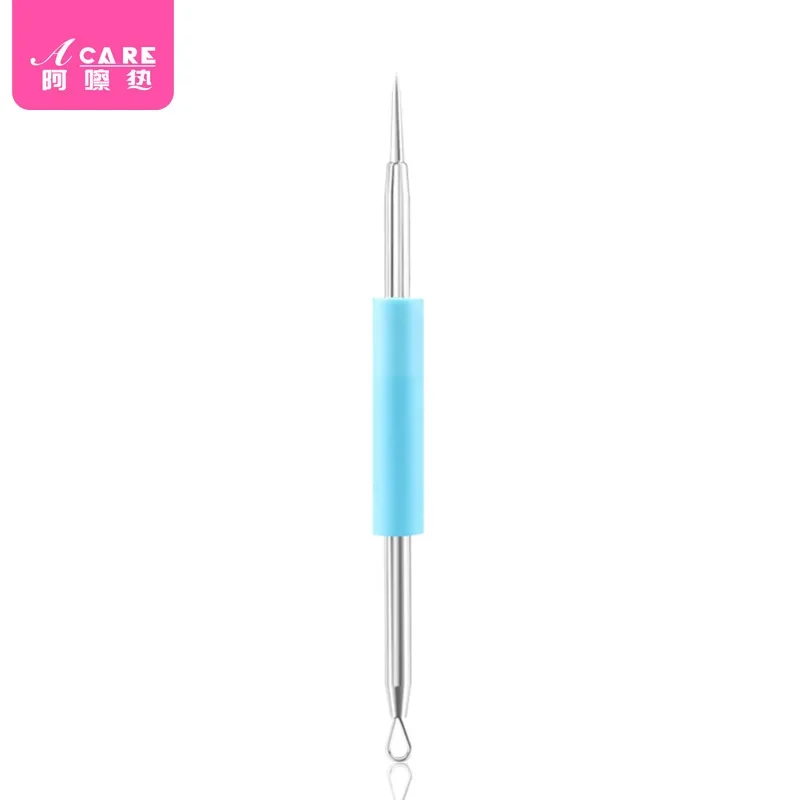 DX01/Pimple pin/B1PQ3-Blackhead Tweezers Household Portable Acne Needle Closed Mouth Scraping and Picking Fat Granulocyt