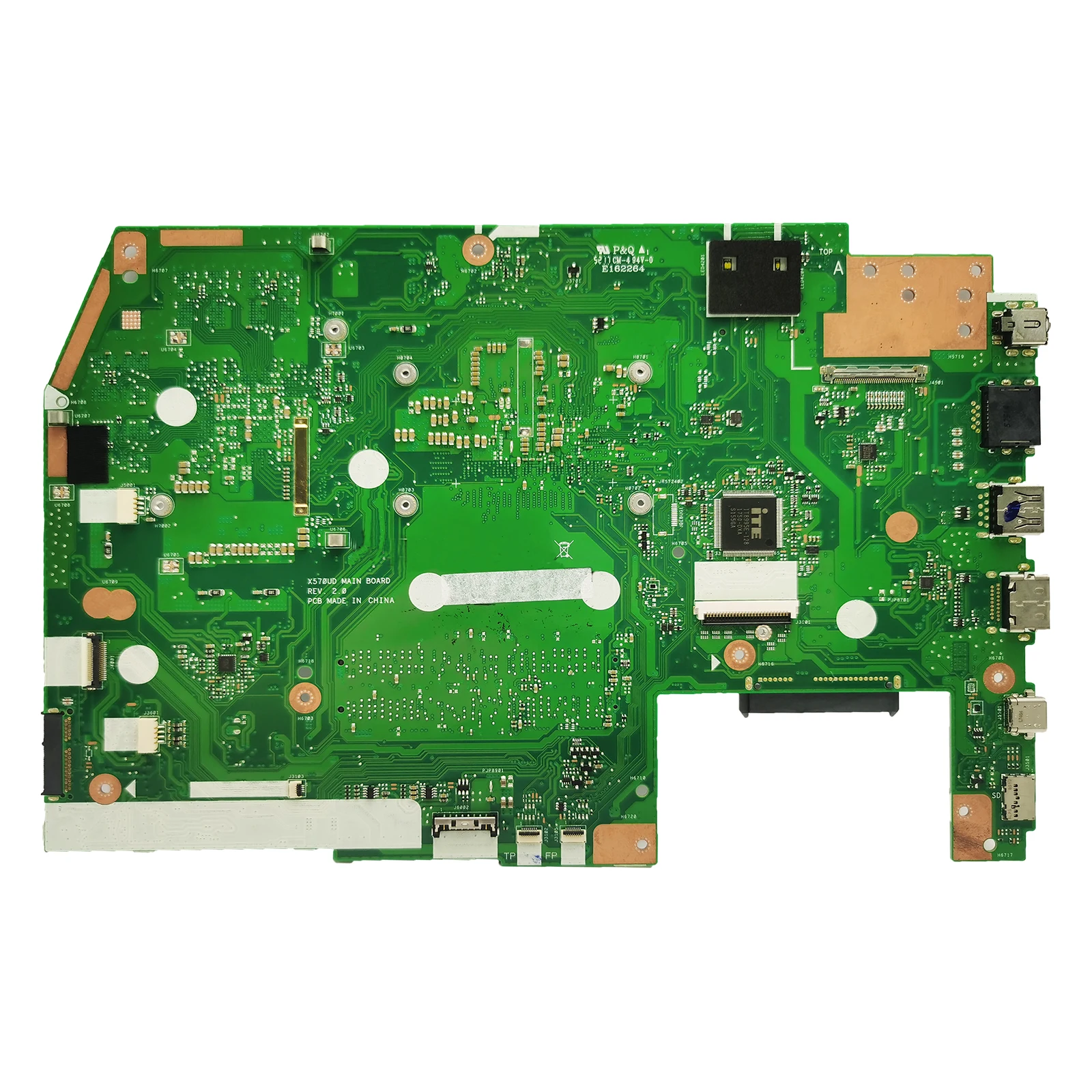 X570UD Laptop Motherboard For ASUS FX570UD R570U YX570UD YX570U X570U FX570U Mainboard I5-8250U I7-8550U GTX1050-V2G V4G