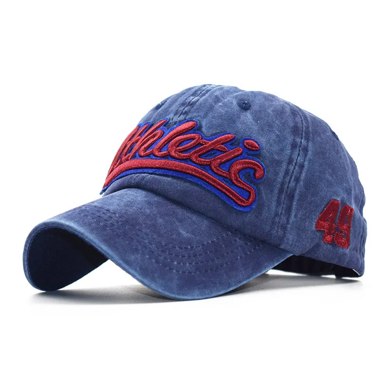 CNTANG Herren-Baseballmütze, Sommermode, Baumwolle, Buchstaben-Stickerei, Hip-Hop-Hut, Snapback, lässig, Outdoor, Herren, Sportkappen, verstellbar – Detail 5