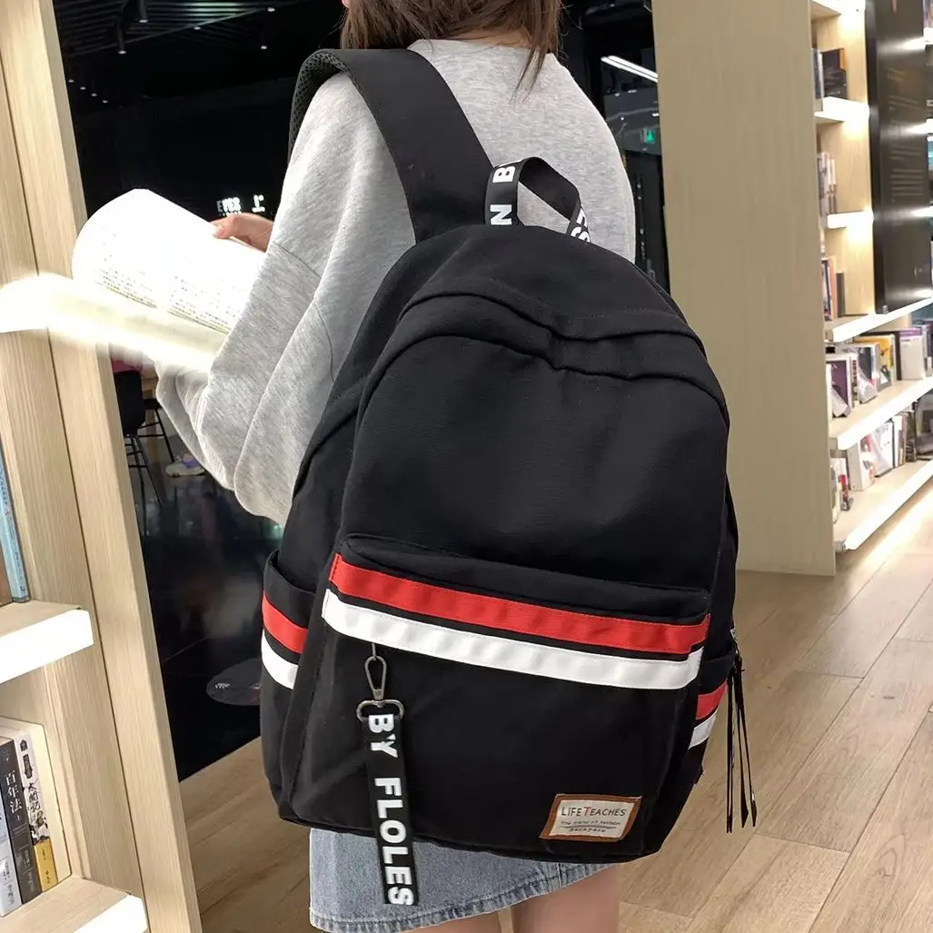 Lightweight Women Backpack, Large-Capacity Backpack, Multifunctional Student Backpack, Junior High Senior Teens School Backpack
