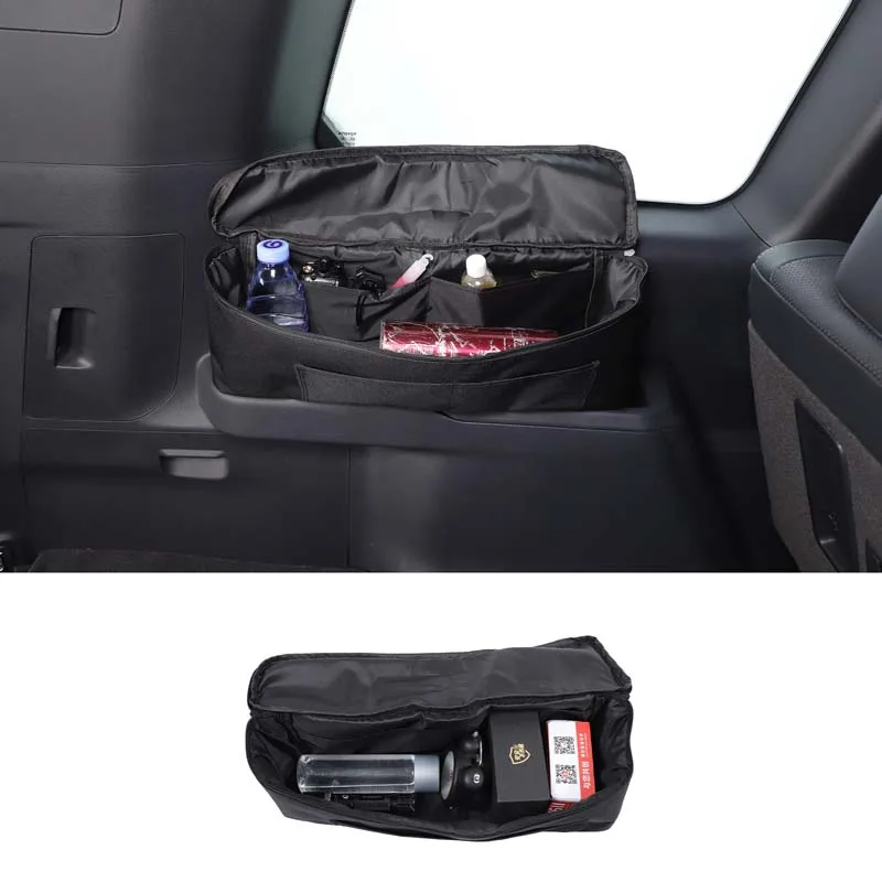 For 24+ Toyota Land Cruiser Prado car trunk left side bag 1 piece set car trunk storage bag accessories