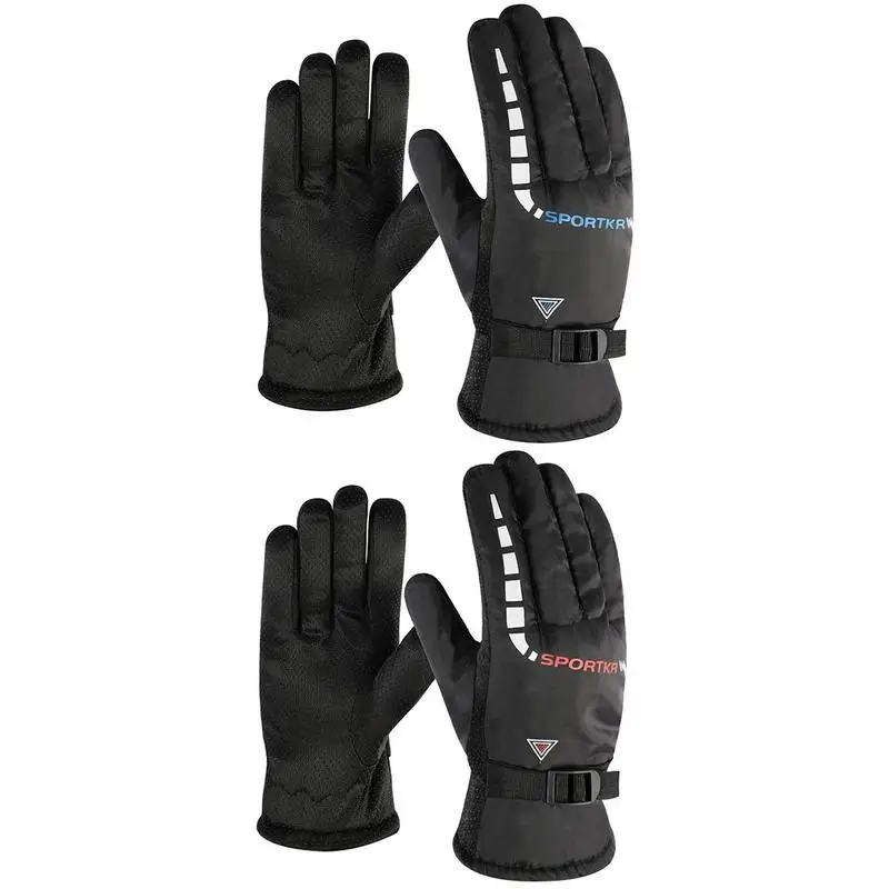 Warm Thermal Gloves Winter Gloves Touchscreen Warm Gloves Full Fingers Cold Weather Warm Thermal Gloves Gifts For Men