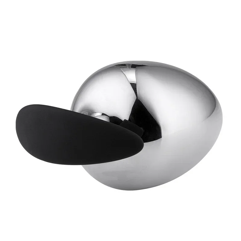 Large Metal Anal Plug Personal Massager for Unisex Provide a Full Feeling Designed for Experienced or Intermediate Playe