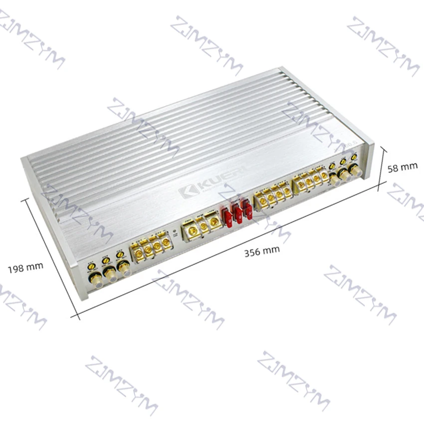 Picture 3: 6*100W Car Amplifier Audio System Modification AB Level High-power Six Channel Car Amplifier Audio System