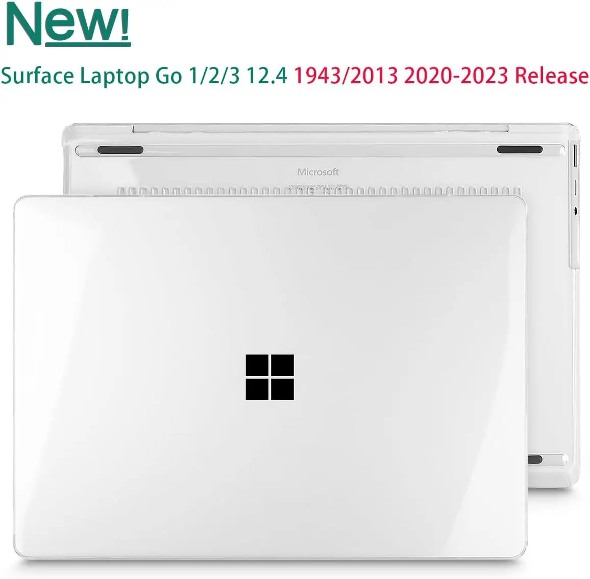 Laptop Case for Microsoft Surface Laptop Go 1/2/3 12.4