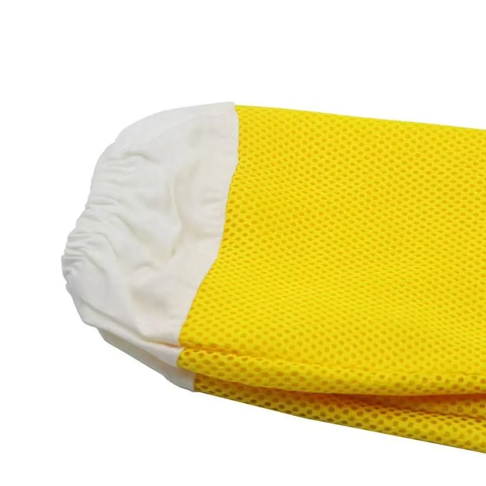 

Кожаные перчатки для пчеловодства с дышащей сеткой, прочные защитные перчатки, многоразовые вентилируемые перчатки из козьей кожи для профессионального использования