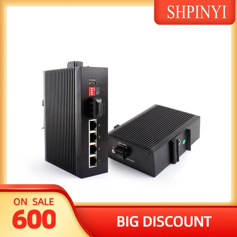 USR-SDR041 4 Port Ethernet Switches | Industrial Network Switches