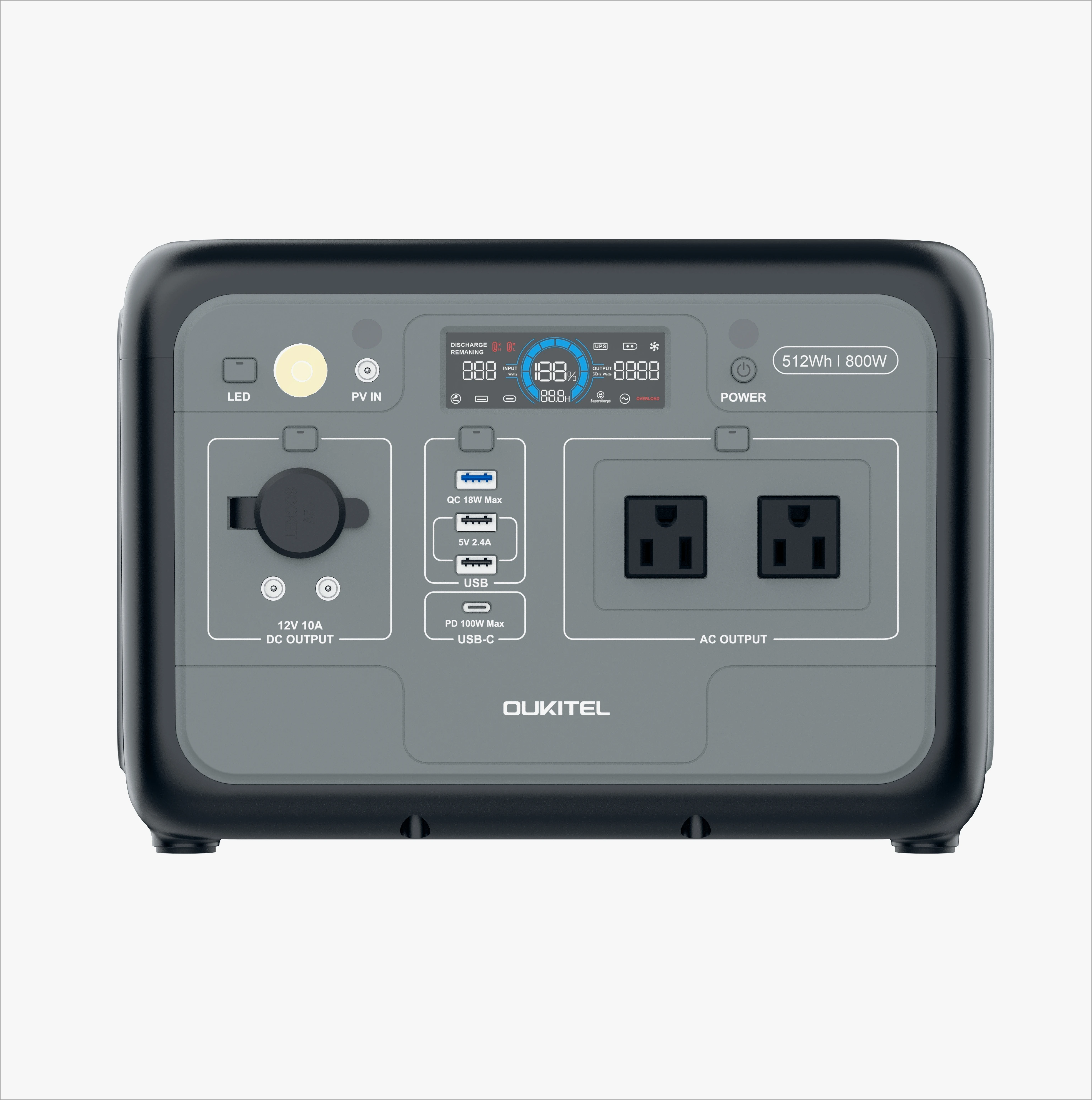 Portable Power Station - P800 Lifepo4 배터리 파워 스테이션 800W