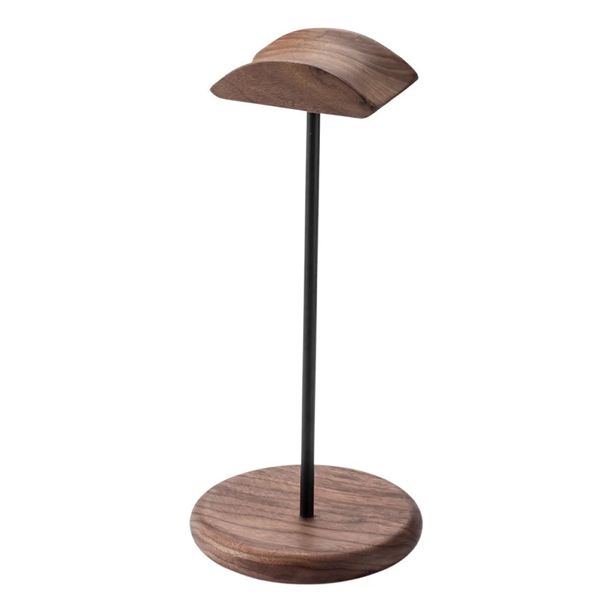 

Popular Headphone Stand Black Walnut Solid Wood Headphone Stand Head-Mounted Wooden Headphone Stand Simple Display Stand