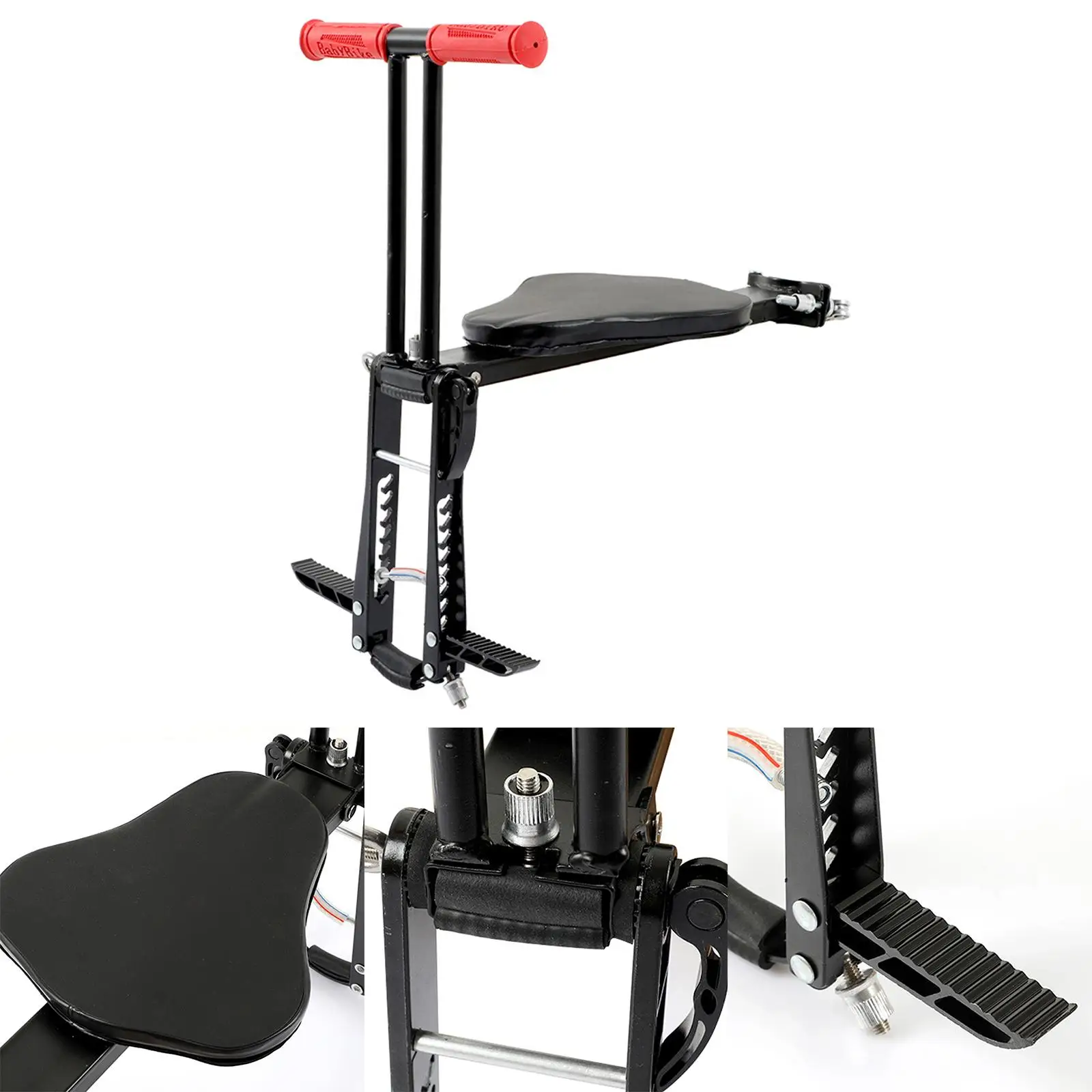 

Mountain Bike Child Seat Foldable Folding Seat Adjustable Child Bike Seat Saddle Cushion for Mountain Bikes Baby Folding Bike