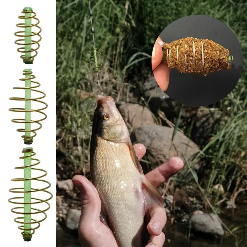 Köder fallen zum Angeln Angeln Karpfen Köder halter Köder werfer Grob köder Feeder Angel köder Tackle Zubehör für Karausche Karpfen