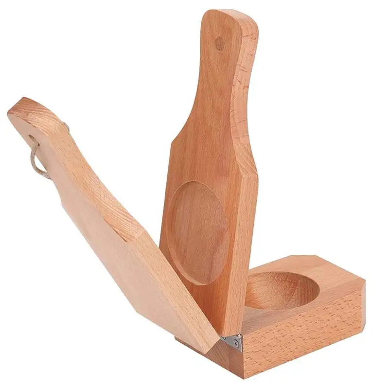 Crusher Tools Banana Press Ground Beef Smasher Plantain Cup Tortilla Wooden Manual Potato Maker Tostone Kitchen Gadget New