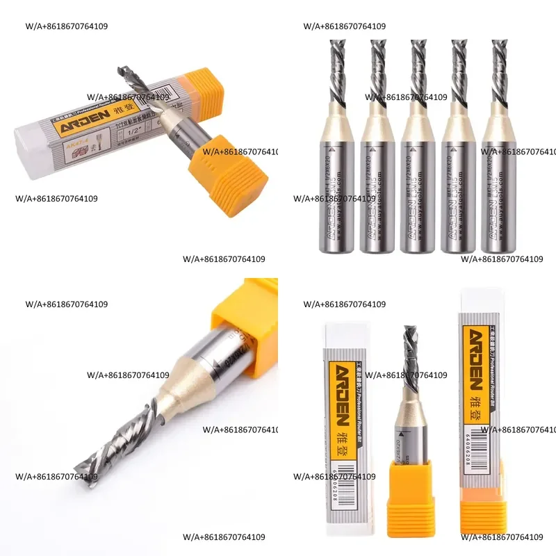 2026 Arden Plank Carbide Double Veneer Spiral Blade Slicing Cutter Tct Sizing Milling Cutter Suitable Cnc Wood Router Bits